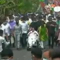 Mamata Banerjee participates in padayatra