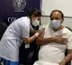 Vekaiah Naidu Administered Second Dose of Covid Vaccine