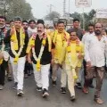 Vizag TDP Coroprators Padayatra against vizag steel plant privatisation