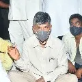 Chandrababu complains SP on stone pelting incident