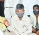 Chandrababu complains SP on stone pelting incident