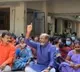 BJP and Janasena cadre protests at RDO office in Tirupati