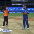Sunrisers lost toss against Mumbai Indians