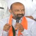 TRS given tickets to goondas and rowdies says Bandi Sanjay