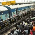 Secunderabad Railway Station is filled with passengers
