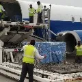 Sputnik V first batch corona vaccine dosses shipment arrives Hyderabad
