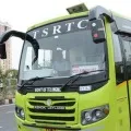 tsrtc stooped bus services to ap from telangana due to curfew in ap