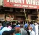 People rushes to wine shops after lock down announcement in Telangana
