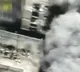 Raw Aerial Footage of gaza attck