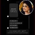 Television actress and singer Soundarya exposes a college professor who sent obscene texts to her