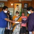 Chiranjeevi helps his caravan driver family