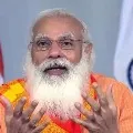 Modi tears up at frontline workers meeting