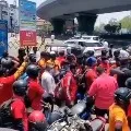Food delivery boys were fined in Hyderabad