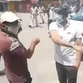 collector slaps youngster