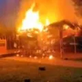 Fire accident at Visakhapatnam Steel Initiation Camp