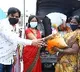 Tollywood comedian Ali and his wife distributes essentials to women production union members