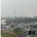 Rain poured in some parts of Hyderabad