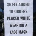 California cafe owner charges customers 5 dollars fee for wearing masks