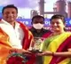 Roja felicitates AP Industries Minister Mekapati Goutham Reddy