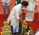 Stone laying ceremony for Lord Venkateshwara Temple in Jammu Kashmir