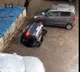 Car sinks into hole in Mumbai