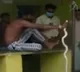 Karnataka man catches snake which bite him