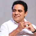 Minister KTR meeting at his home over election result