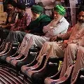 Massage centers set up for farmers