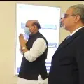 Rajnath Singhs Namaste As Officer Offers Handshake