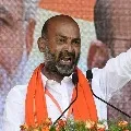 Bandi Sanjay targets KCR and DGP