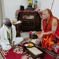 TTD Chairman YV Subbareddy met Swaroopananda in Rishikesh