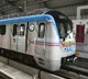 Metro Rail in Hyderabad suddenly stopped on tracks