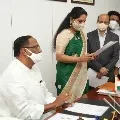 Kalvakuntla Kavitha has taken oath as MLC