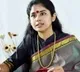 Sanchaita fires on Chandrababu and Lokesh in the sidelines of Mansas Trust
