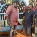 Actor Vijay Sethupathi apolosises for cutting cake with sword