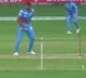 Another Mankading chance for Ashwin but leaves with Warning
