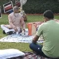 Suspended MPs Continue their Protest in Parliament Lawns