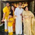 Diwali celebrations at Rajinikanth house