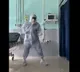 doctor dances in hospital
