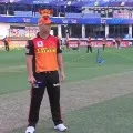 Sunrisers won the toss and elected field first