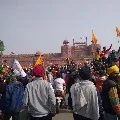 Farmers agitation at Red Fort in Delhi