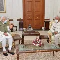 PM Modi meets President at Rashtrapathi Bhavan