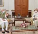 PM Modi meets President at Rashtrapathi Bhavan