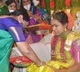 KCR Wife Gifted Diamond Necles to Pratyusha