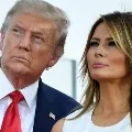 Melania Trump reacts after they got tested corona positive
