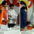 Actor turned BJP MP Ravi Kishan FALLS OFF his chair on stage