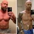 Corona causes massive weight loss in a Californian bodybuilder