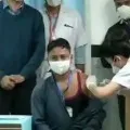 worker becomes first to be vaccinated in India
