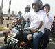 vijaya sai participates in bike rally
