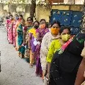 GHMC polling in Hyderabad
